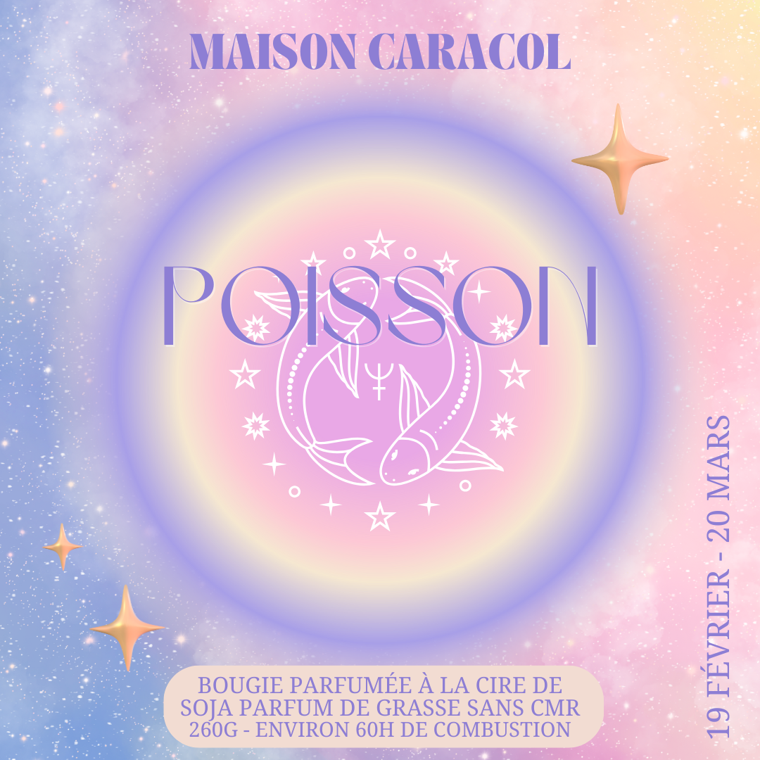 BOUGIE PARFUMÉE | ASTRO POISSON | 260g