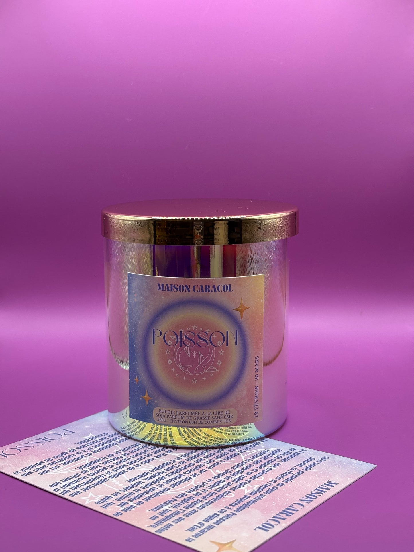 BOUGIE PARFUMÉE | ASTRO POISSON | 260g