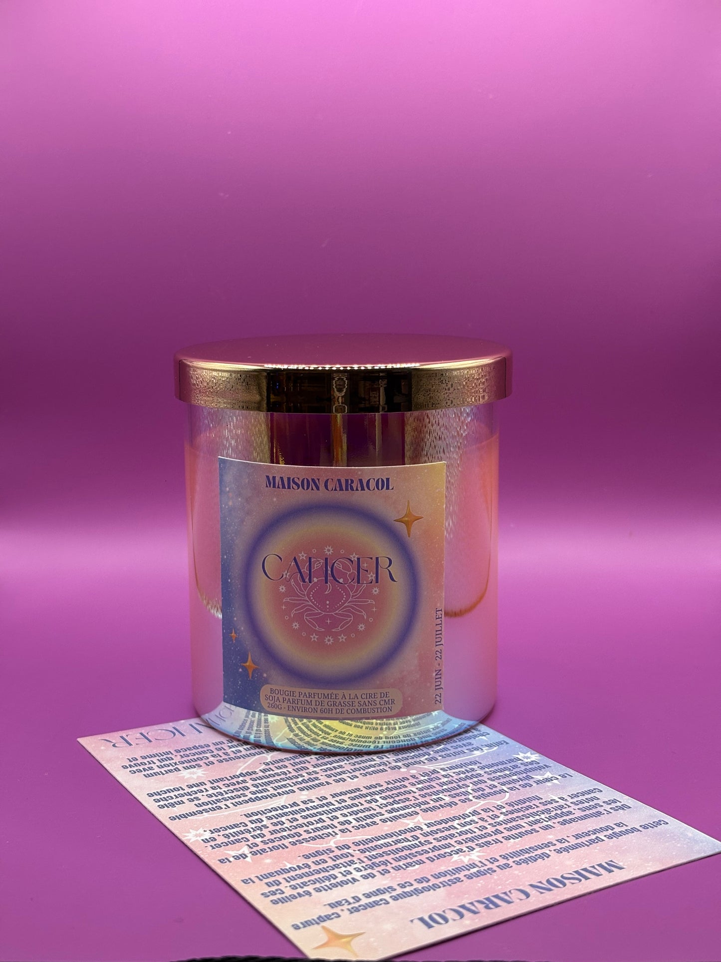 BOUGIE PARFUMÉE | ASTRO CANCER | 260g