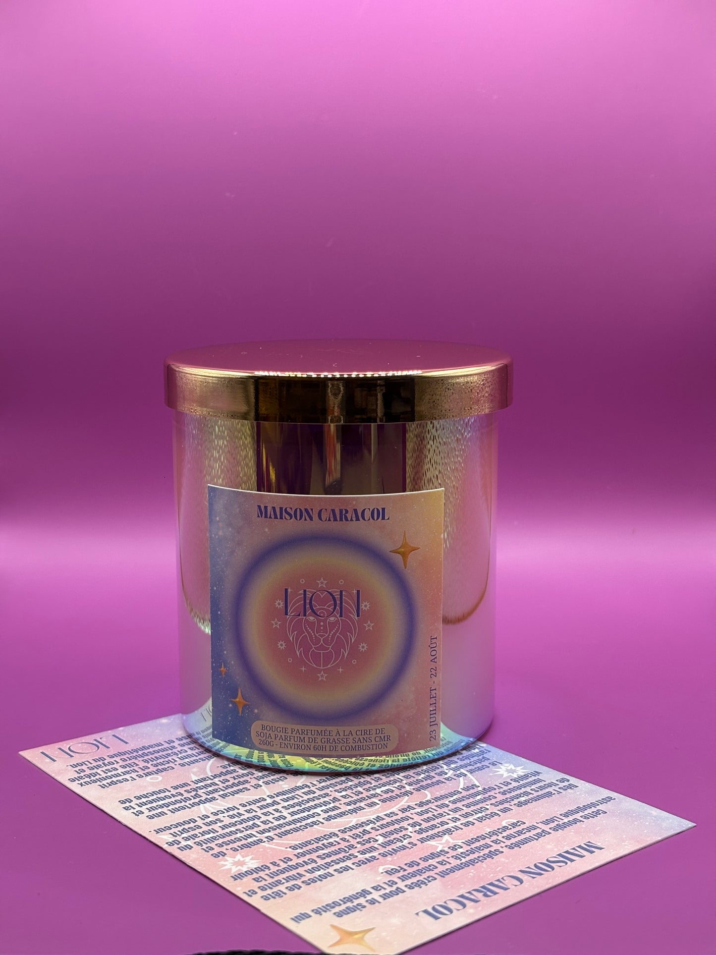 BOUGIE PARFUMÉE | ASTRO LION | 260g