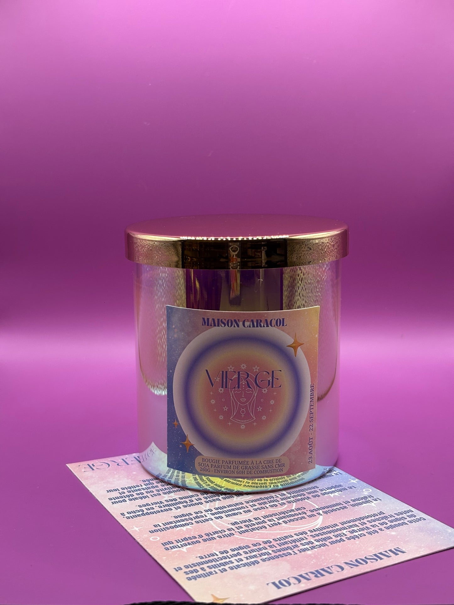 BOUGIE PARFUMÉE | ASTRO VIERGE | 260g