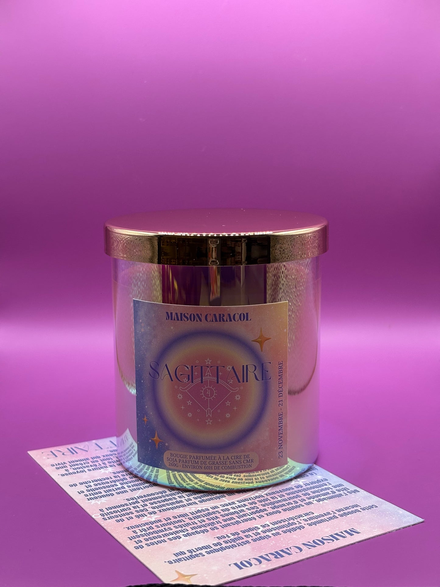 BOUGIE PARFUMÉE | ASTRO SAGITTAIRE | 260g
