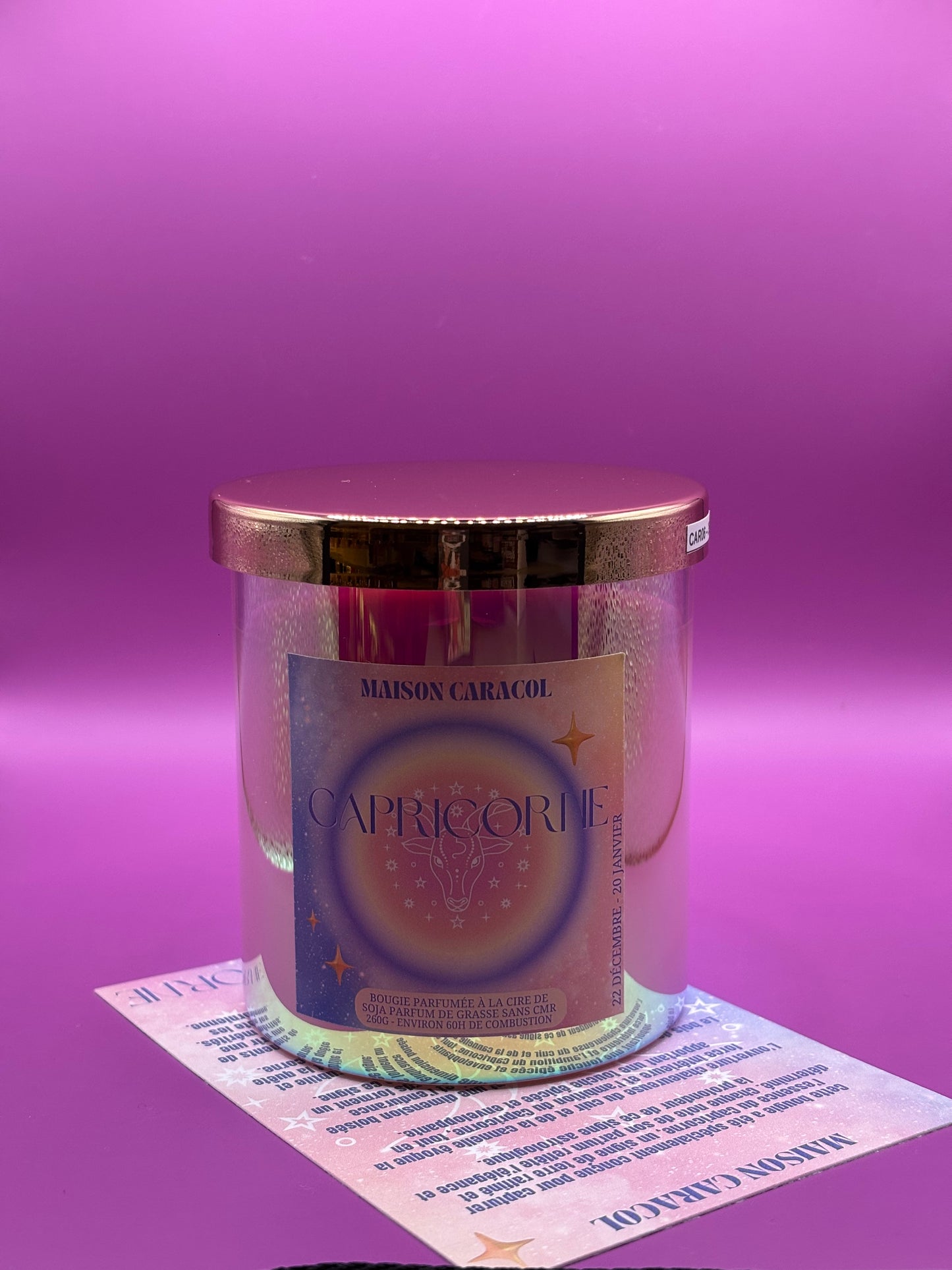 BOUGIE PARFUMÉE | ASTRO CAPRICORNE | 260g