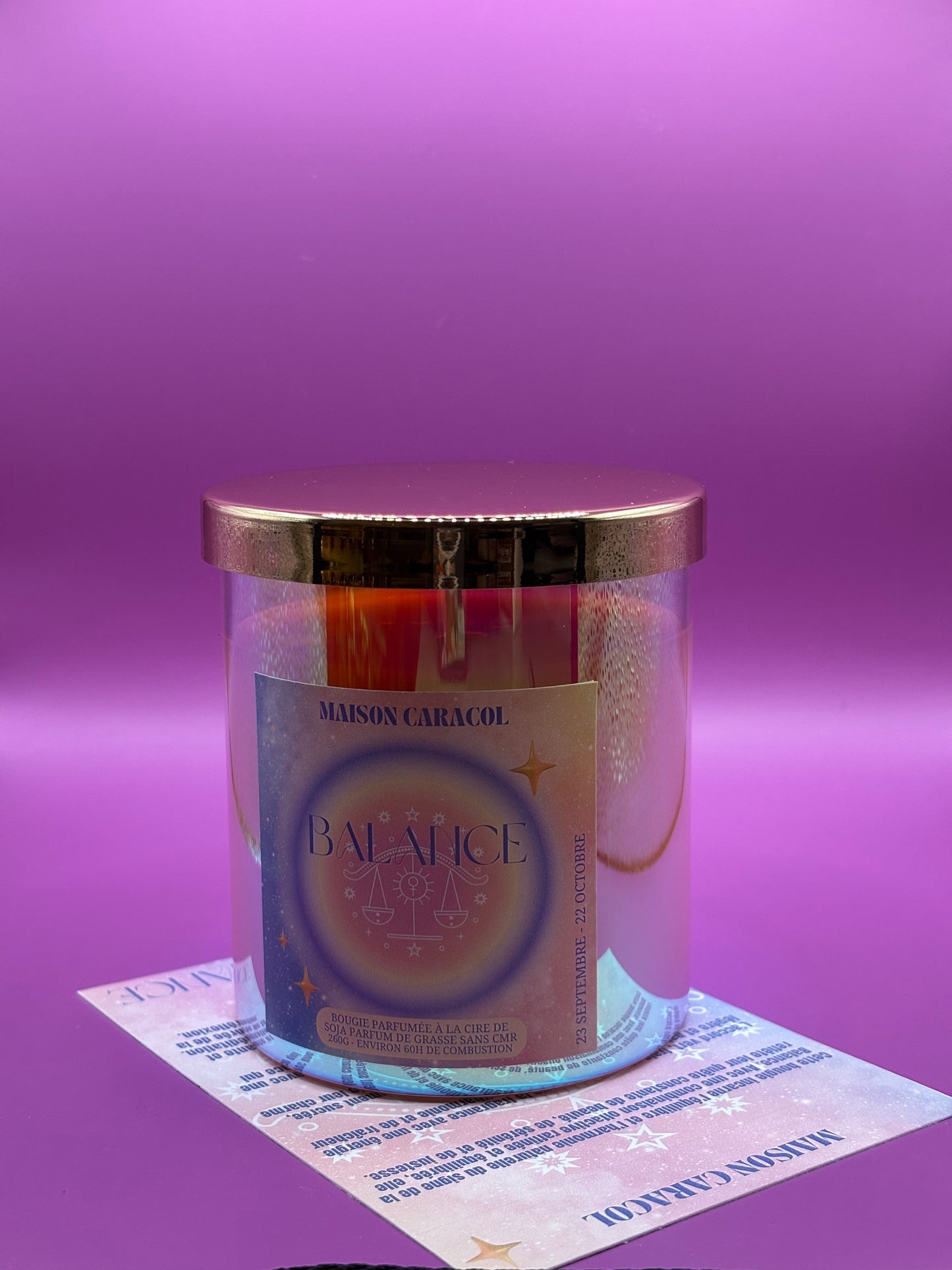 BOUGIE PARFUMÉE | ASTRO BALANCE | 260g
