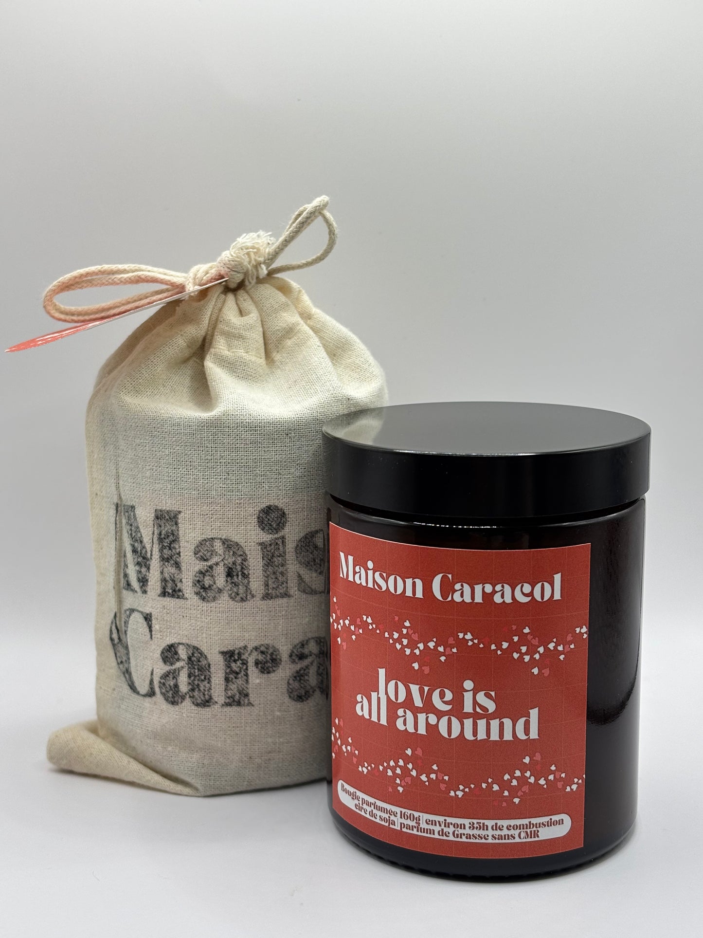 BOUGIE PARFUMÉE | CERISE NOIRE EXPLOSIVE - Love is all around... | 160g