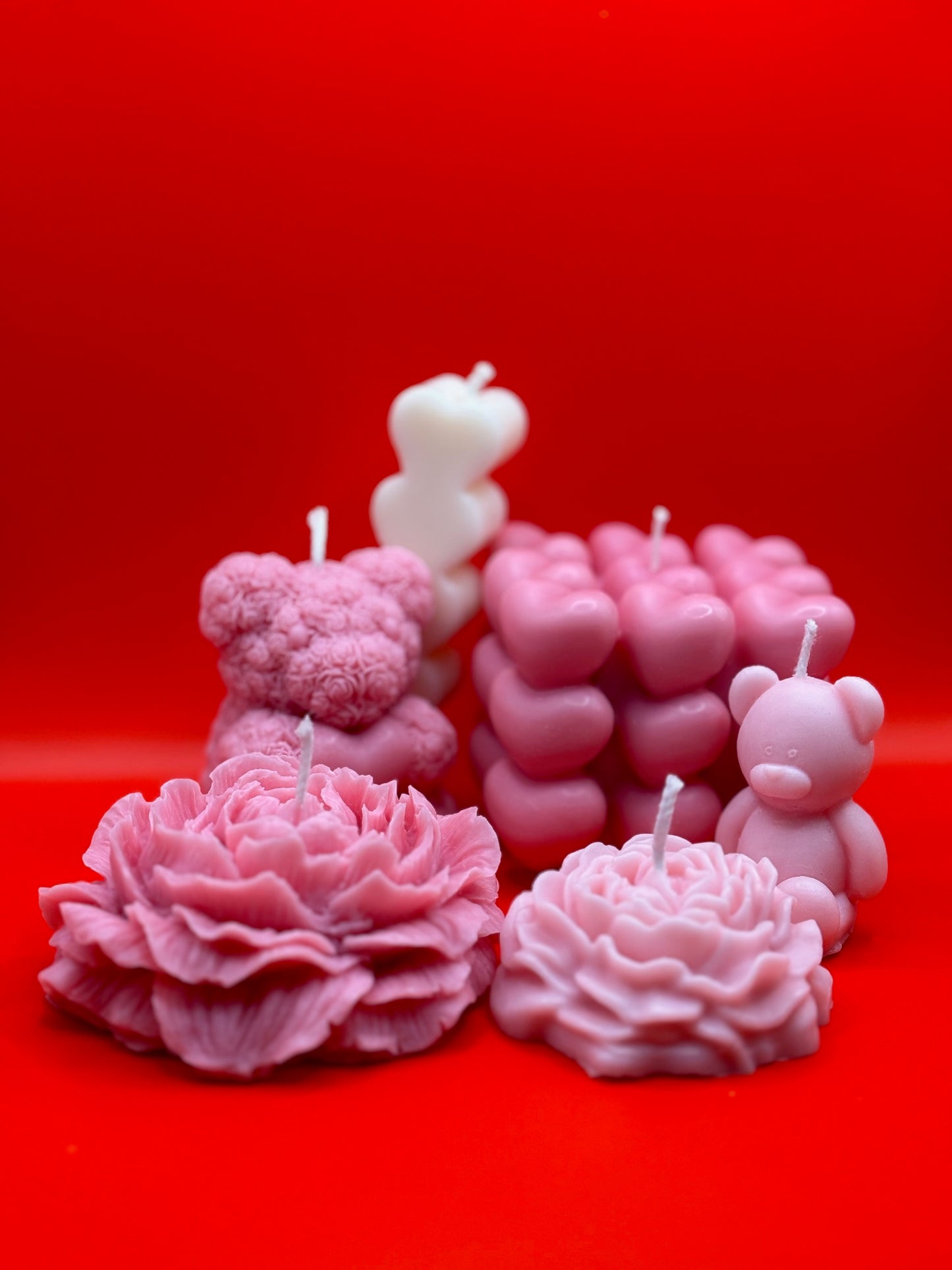 OURS ORNÉ DE ROSES 58g | 6cm