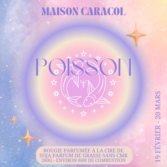 BOUGIE PARFUMÉE | ASTRO POISSON | 260g
