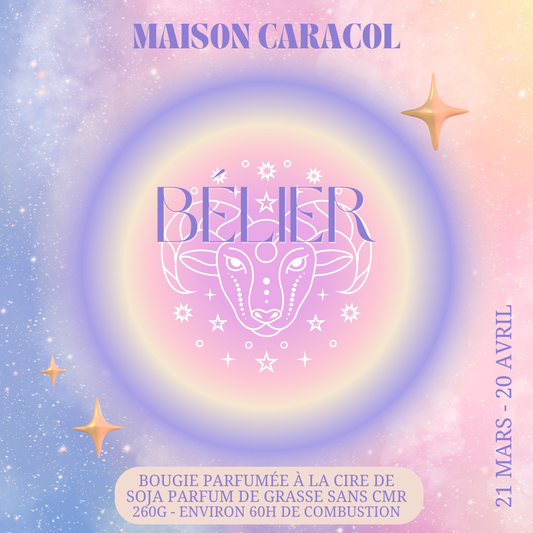 BOUGIE PARFUMÉE | ASTRO BELIER | 260g