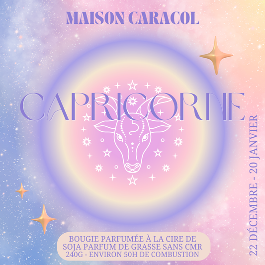 BOUGIE PARFUMÉE | ASTRO CAPRICORNE | 260g