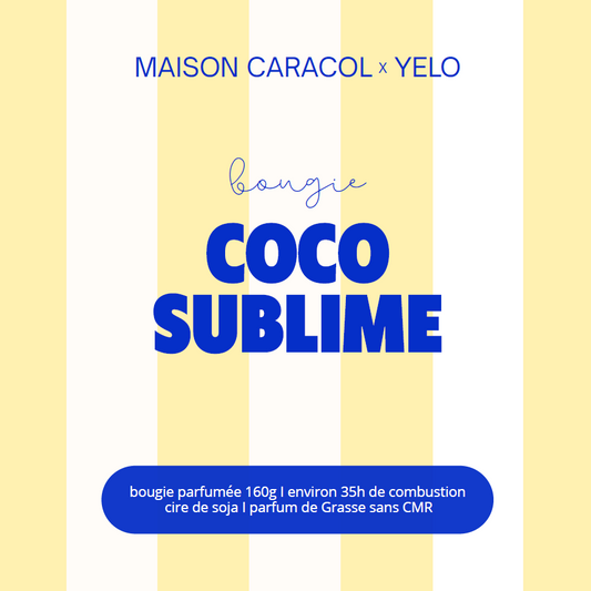 BOUGIE PARFUMÉE | COCO SUBLIME | 160g