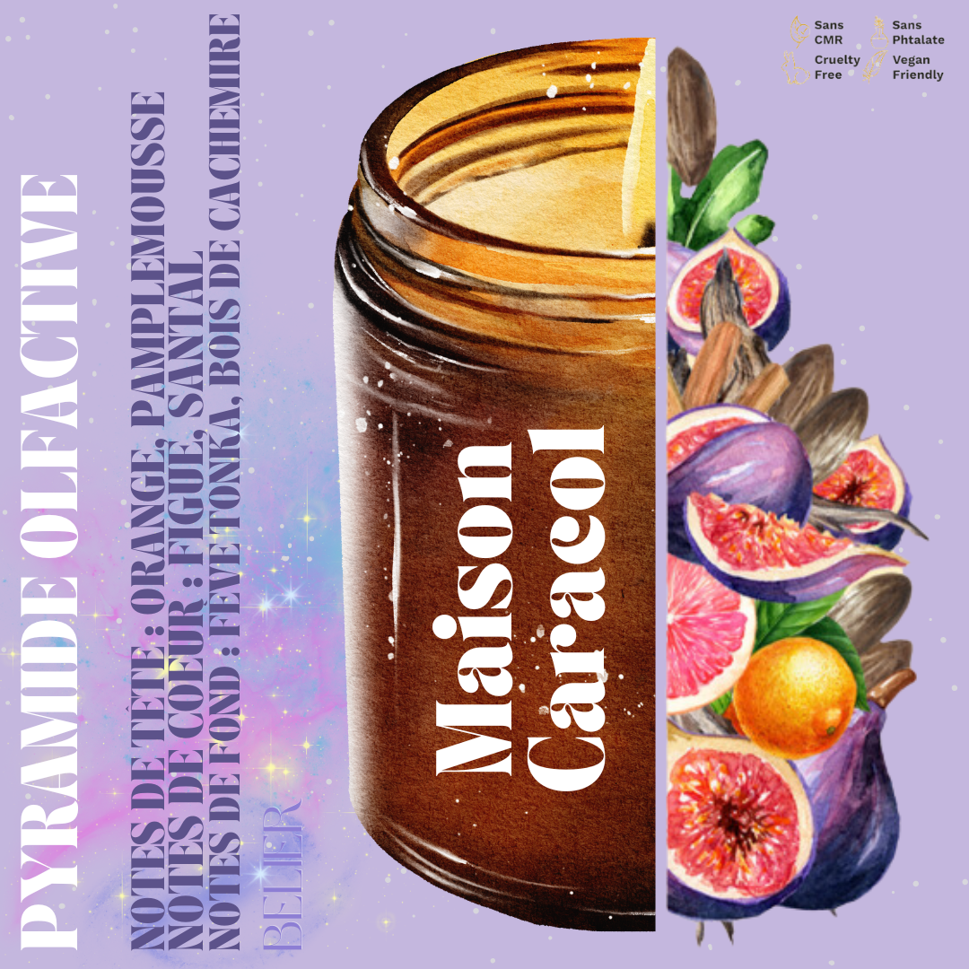 BOUGIE PARFUMÉE | ASTRO BELIER | 260g